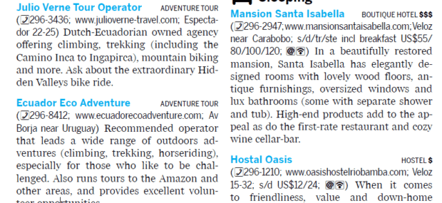 ecuador eco adventure in lonely planet image