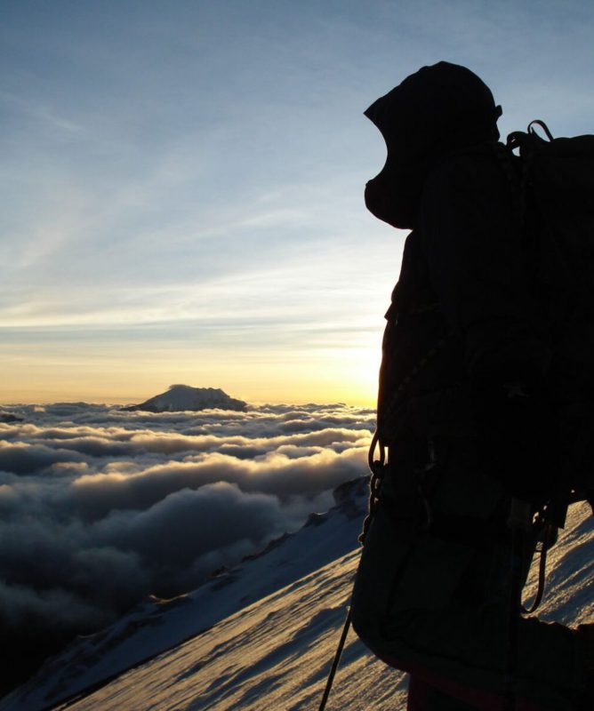 Is Cotopaxi open for climbing in 2024? 2 Climber on the side of Volcano Cotopaxi