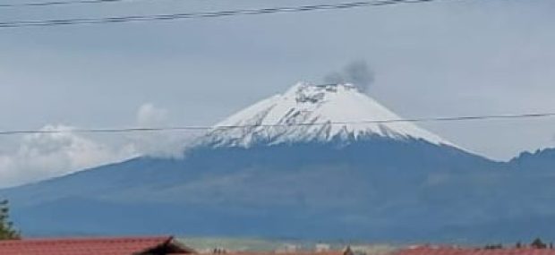 Watch Active Cotopaxi Erupt
