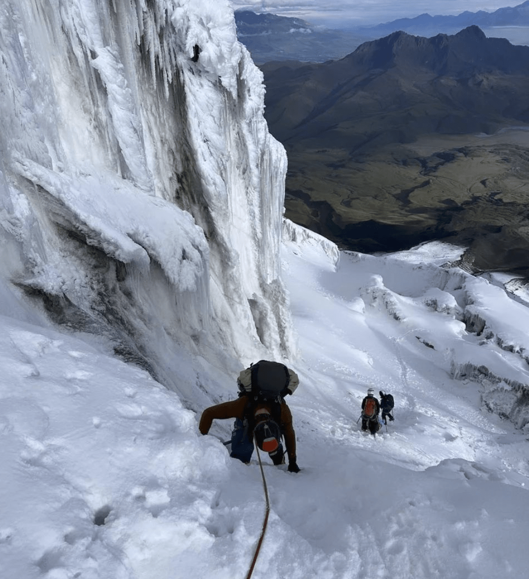 EcuadorEcoAdventure Best Photos 2024 4 climbing cotopaxi volcano