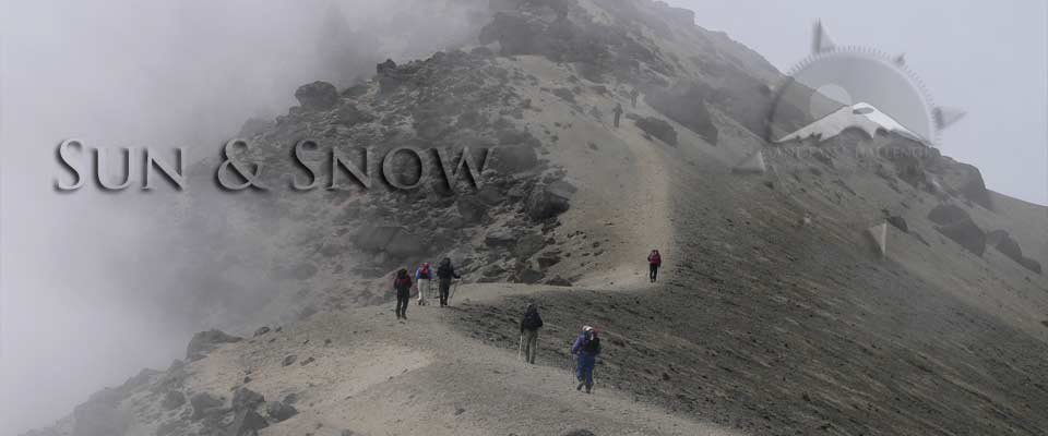 Ecuador highlands trekking
