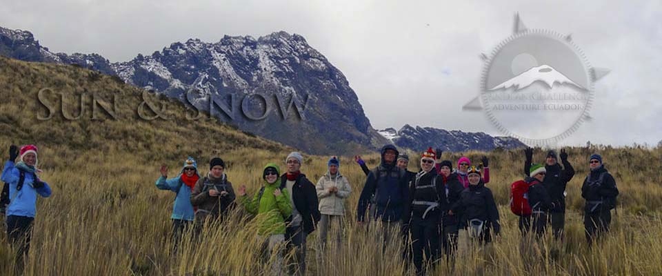 Ecuador highlands trekking